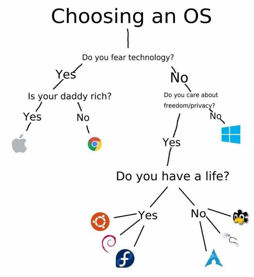 Choosing OS